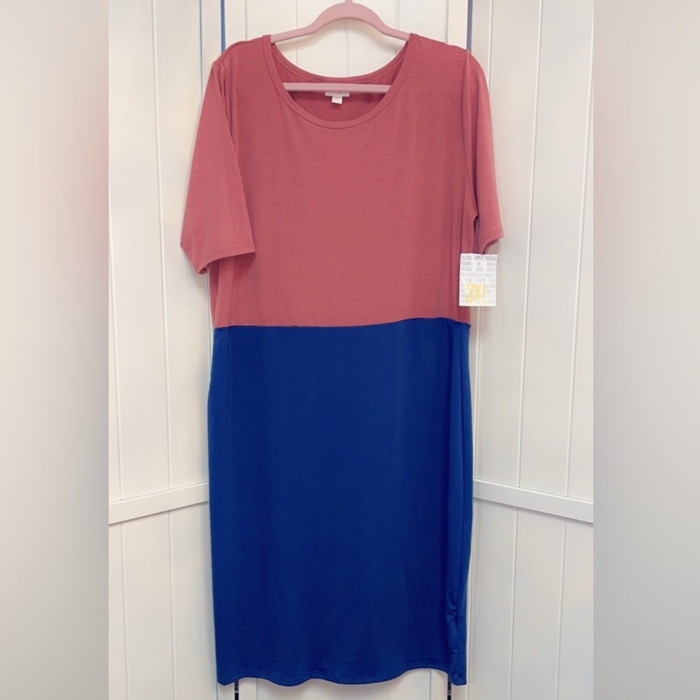 New Plus Size 3X LulaRoe Julia Dress